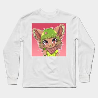 Flower Lion Long Sleeve T-Shirt